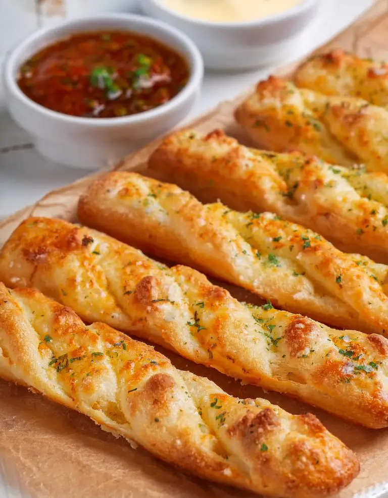 Cheesy Garlic Breadsticks
