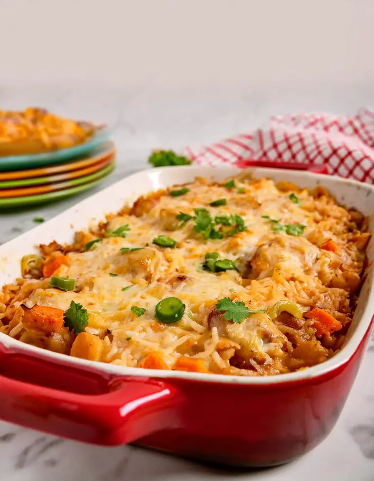 Old School Chicken and Rice Casserole