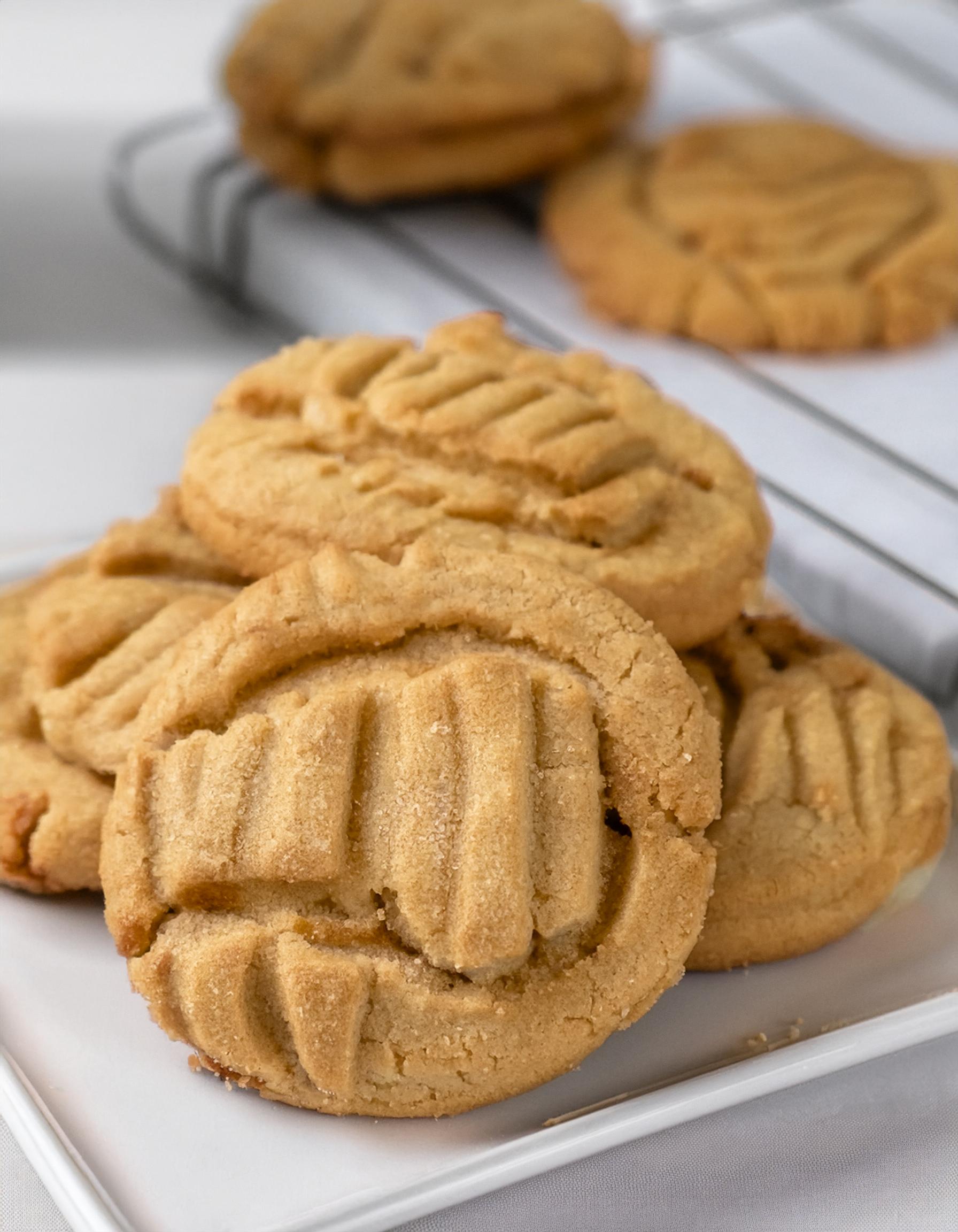 Crunchy Peanut Butter Cookies