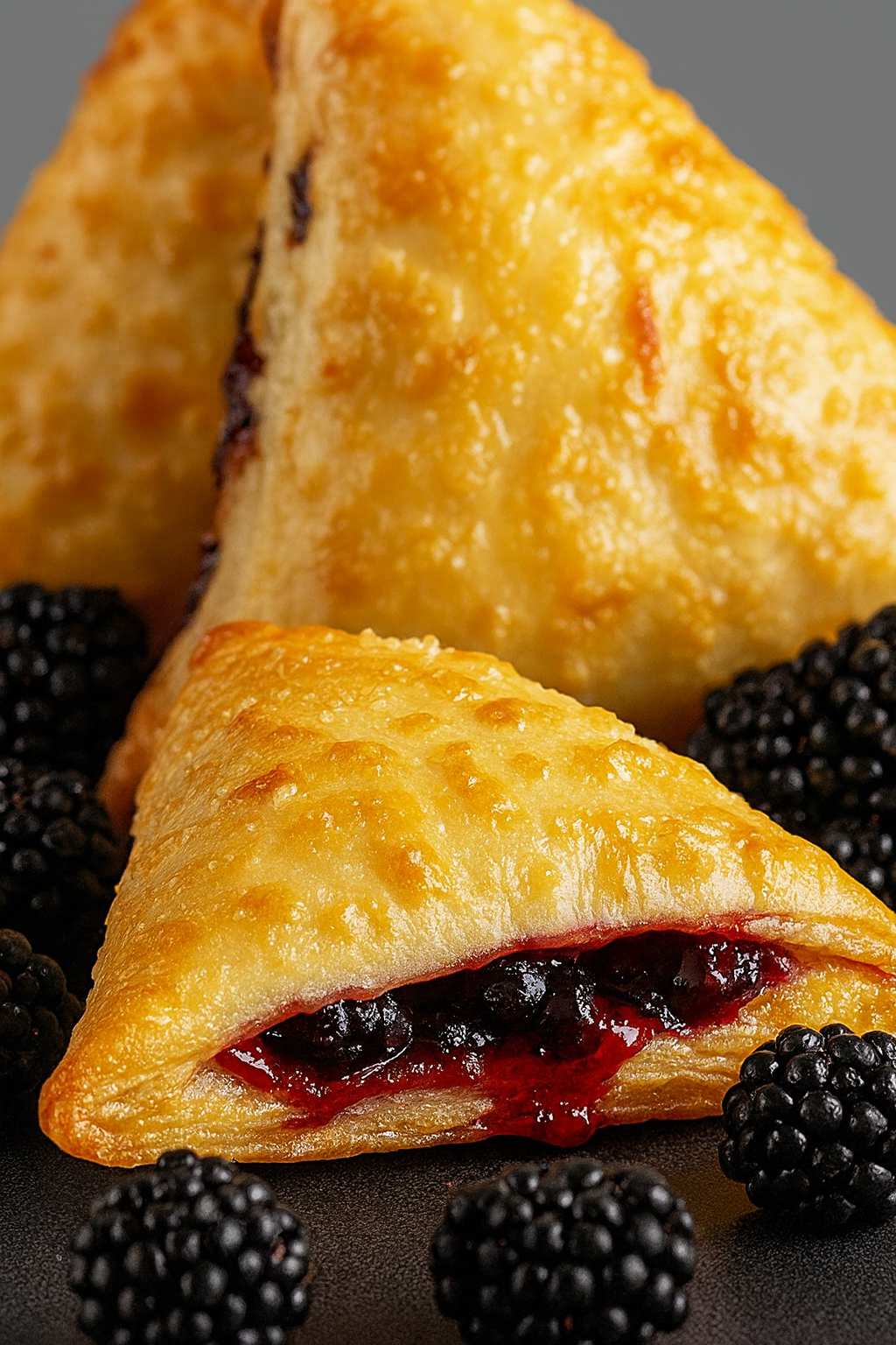 Homemade Blackberry Turnovers