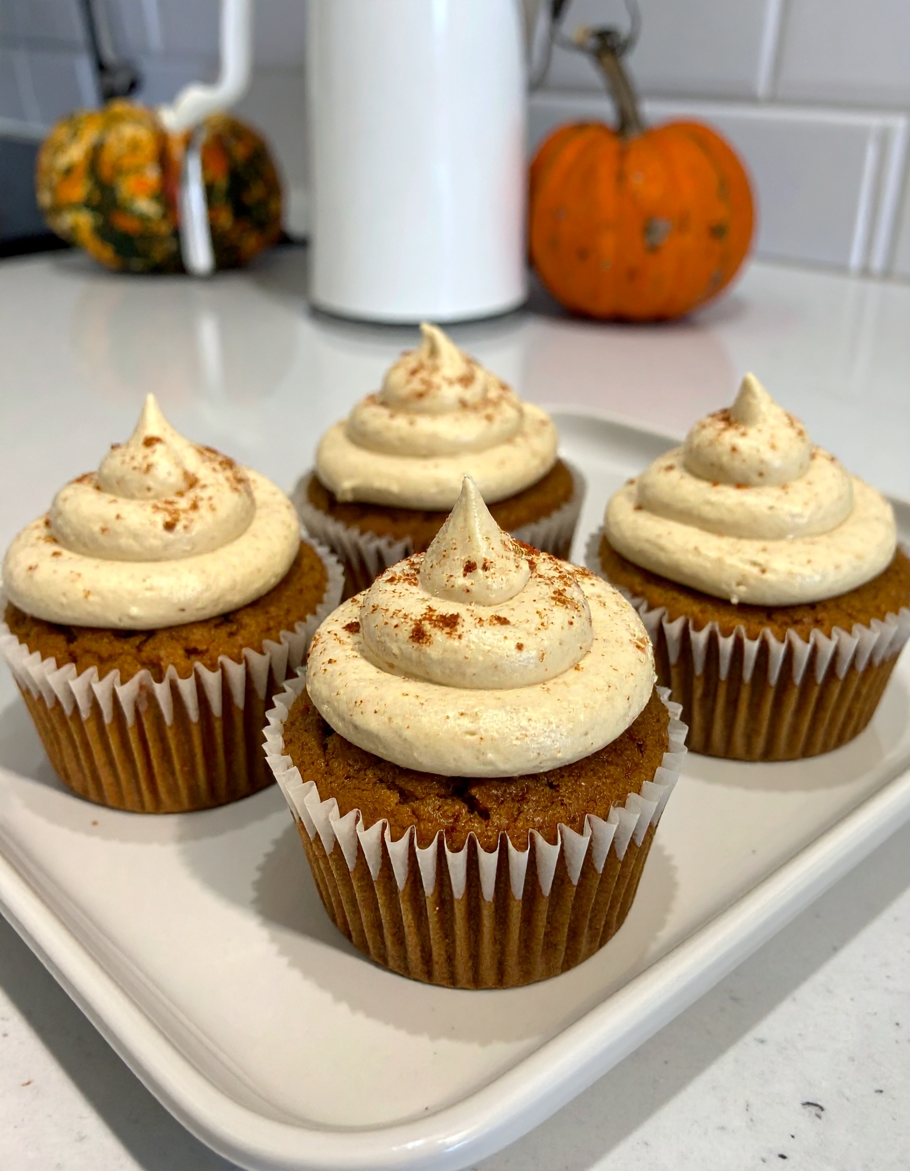 Moist Pumpkin Cupcakes
